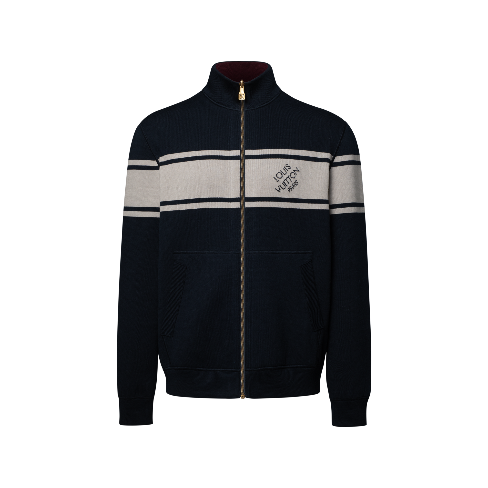 Double Face Reversible Jacquard Track Top - Ready-to-Wear | LOUIS